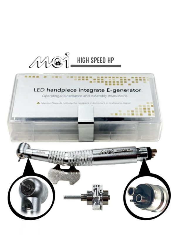 MOI Dental LED High Speed Handpiece 4 holes