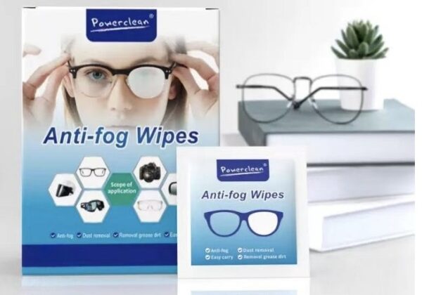 Powerclean Anti-Fog Wipes (10pcs)