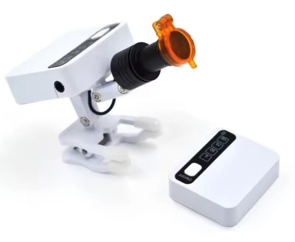 Wireless 5W Dental LED Headlight with Dual Magnetic Battery Packs, Optical Filter & Ultra-Light 43g Design