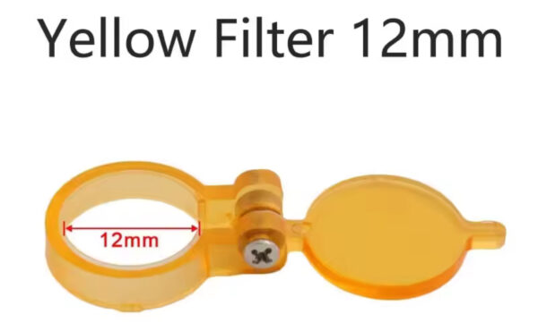 Yellow Optical Filter for Dental LED Headlights - Image 2