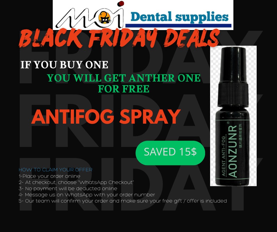 Buy 1 Anti-Fog Spray — Get 1 FREE