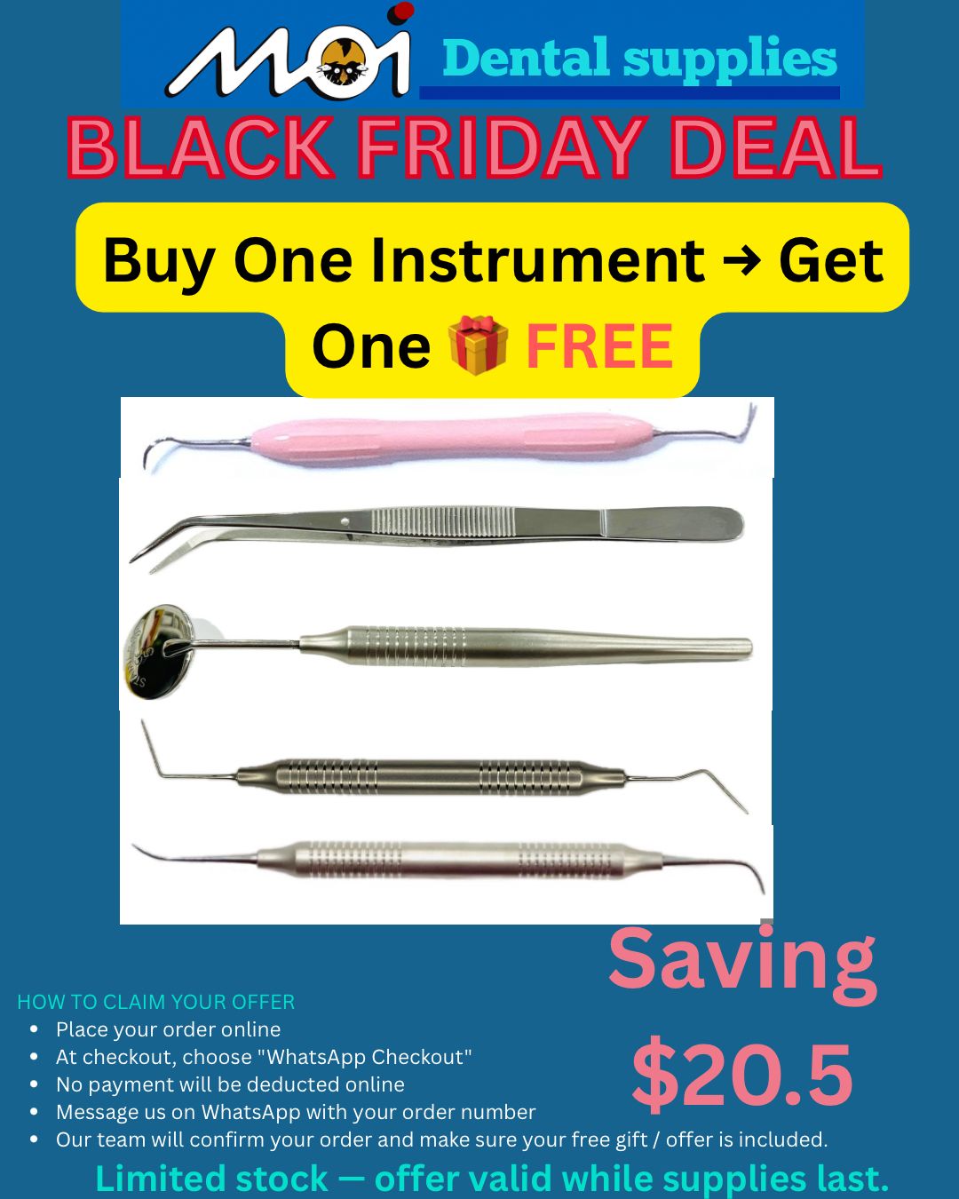 Buy ANY 1 Instrument + the Second FREE