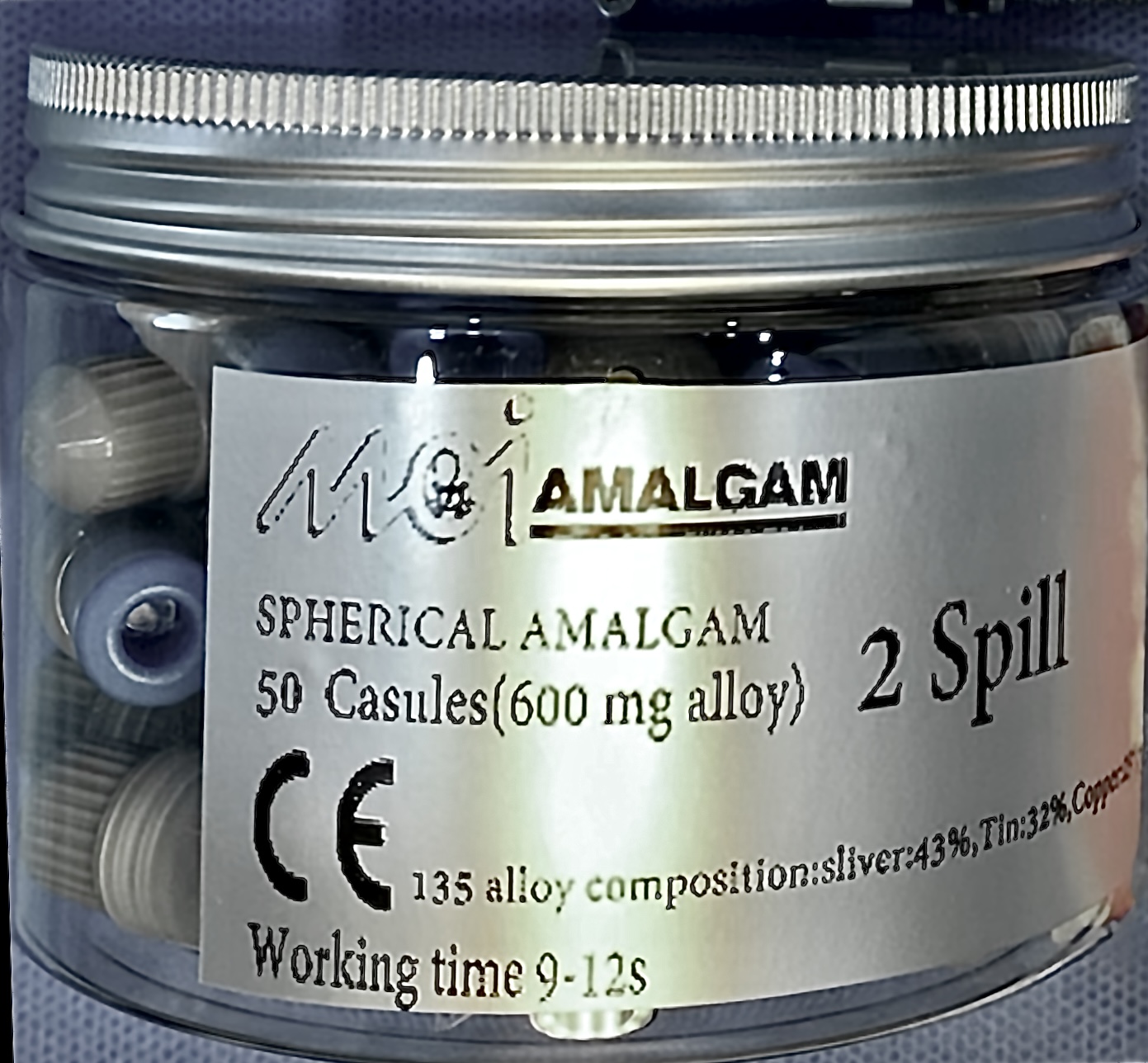 MOIADC Amalgam – Regular Setting (Pack of 50 Capsules)