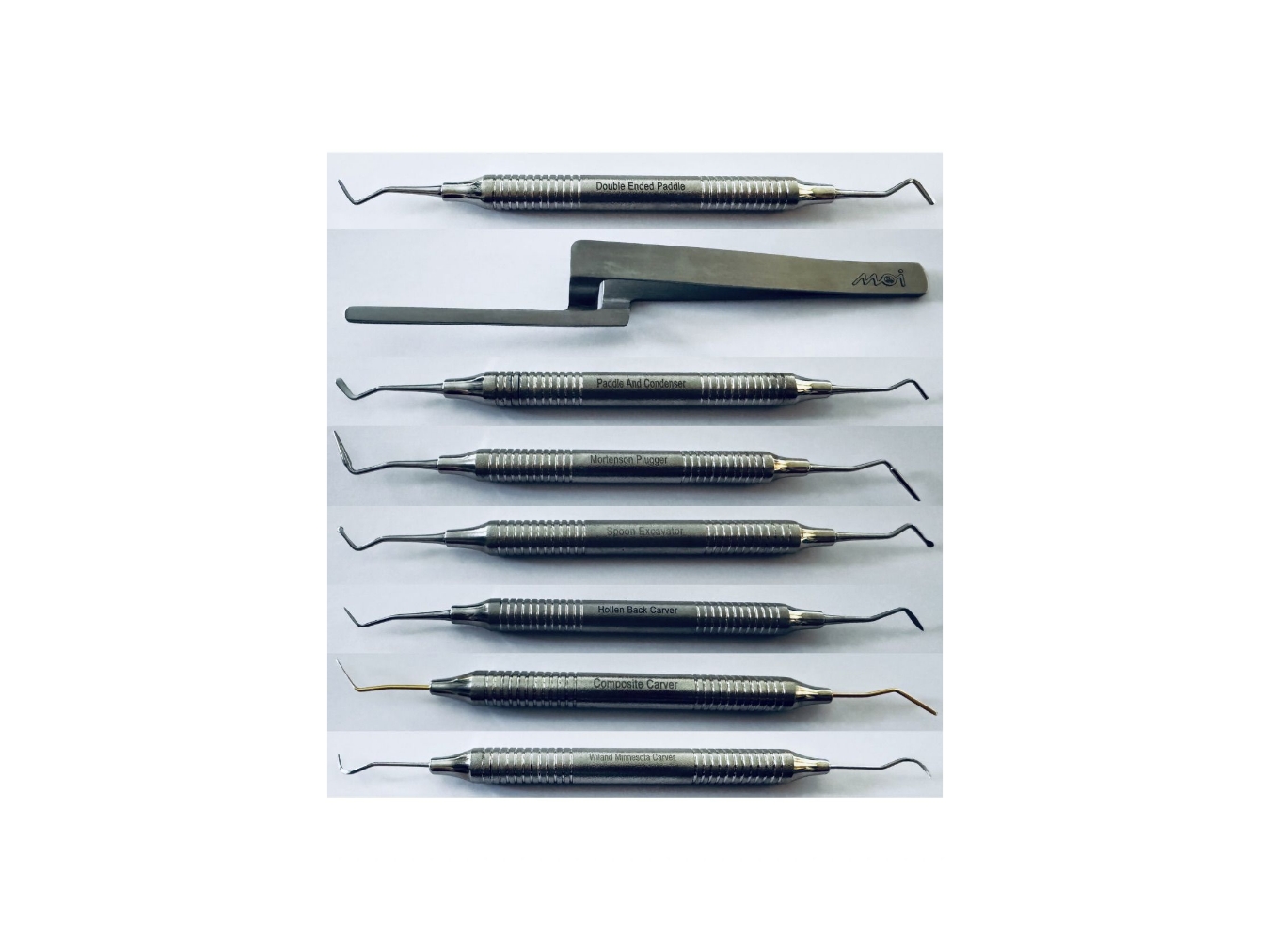 Restorative Kits contains 8 Instruments With FREE metal cassette