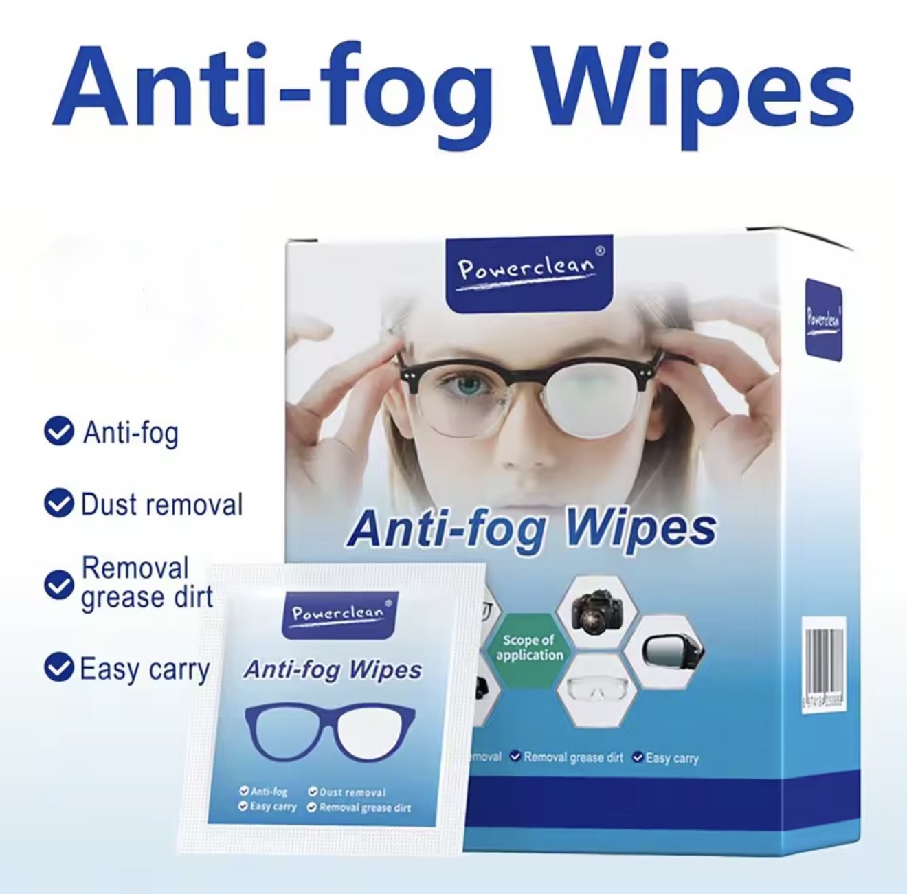 Anti-Fog Lens Care – Wipes, Spray & Cleaning Wipes (Streak-Free Vision Solutions) - Image 5