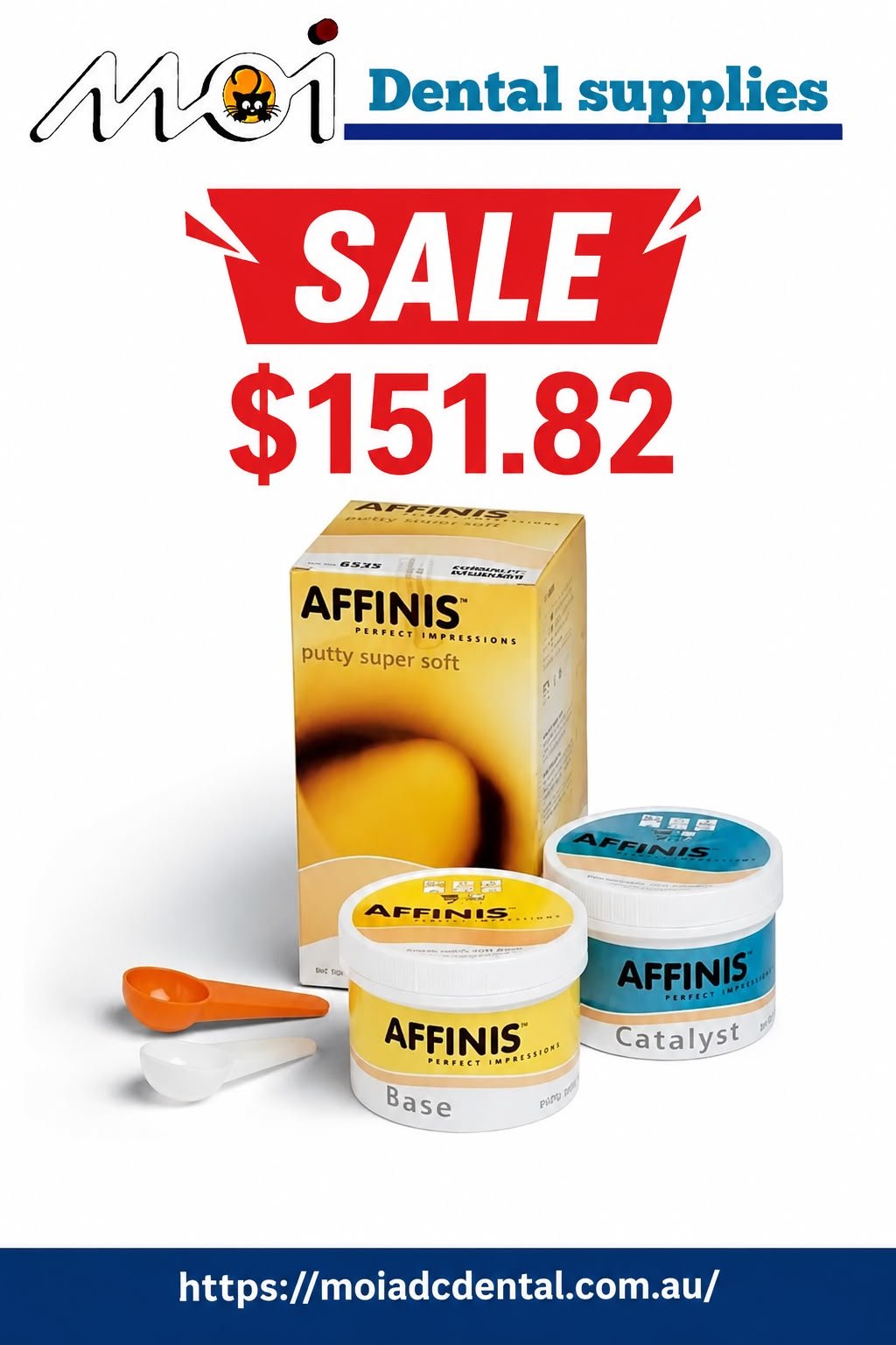 COLTENE Affinis Putty Soft 300ml Base & 300ml Catalyst