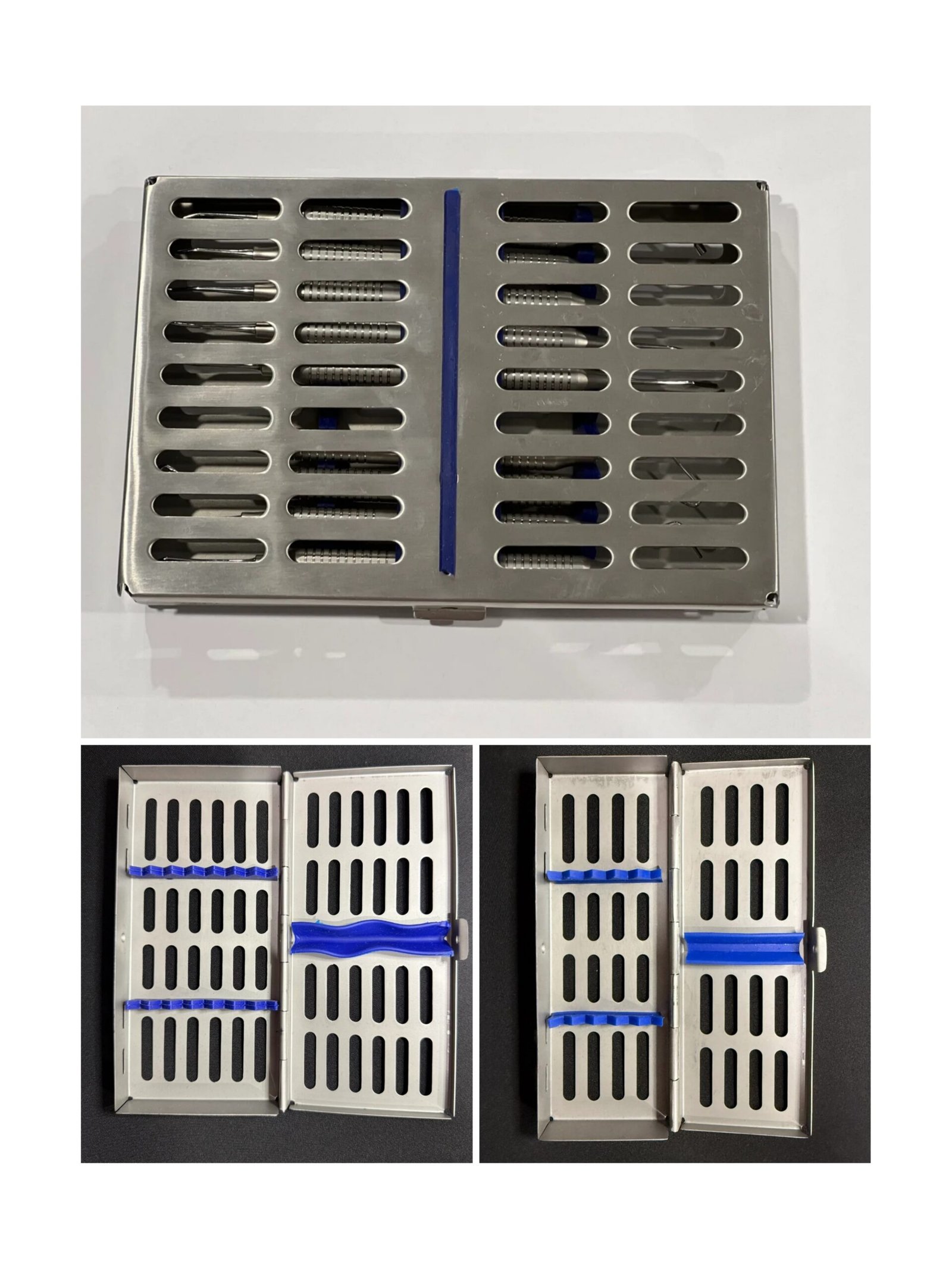 Dental Instrument Sterilisation Cassette – Choose from Available Sizes (5, 7 & 10 Instruments)
